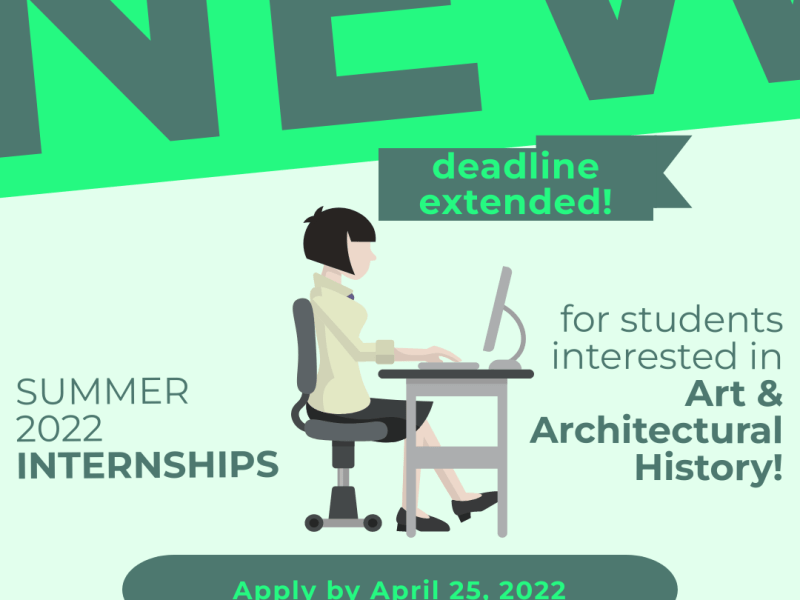 Extended call for spring-summer&nbsp;internships