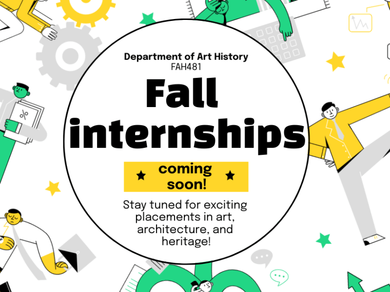 Fall internship listings coming&nbsp;soon!